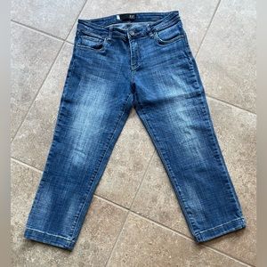 KUT Lauren Crop Straight Leg Jeans Size 6